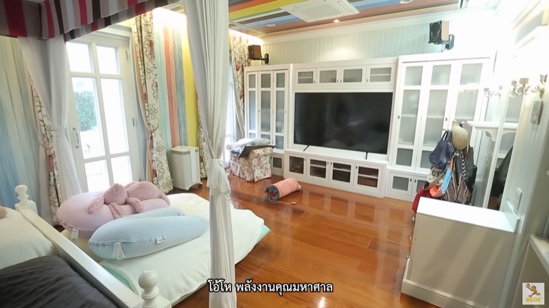 บ้าน ป๋าต๊อบ ปีใหม่ ห้องนอน