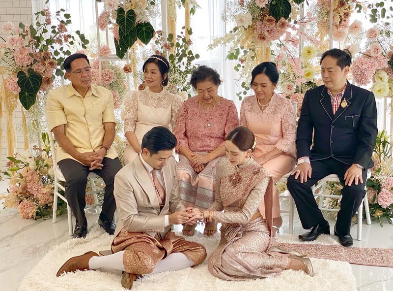 เชน แพร แต่งงาน