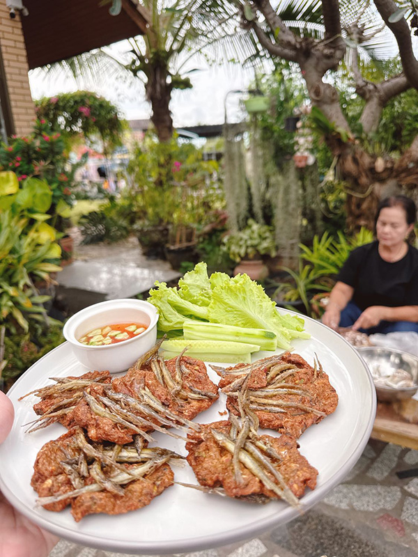 ปลาเห็ด ทอดมันปลา Thai fish cake เมนูอาหารไทย สูตรอาหารไทย