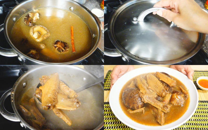 ปีกเป็ดพะโล้