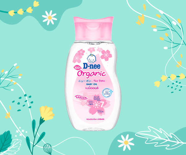 D-nee Organic Sakura Baby Oil