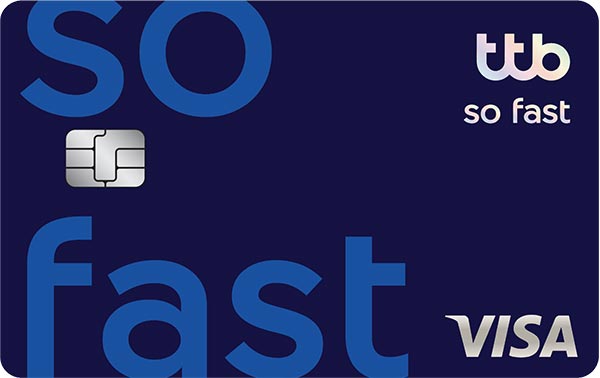 บัตรเครดิต ttb so fast เติมน้ํามัน