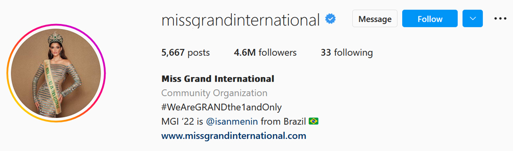 miss grand international 2022