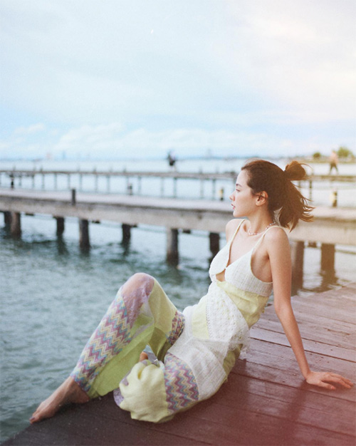 ใบเฟิร์น พิมพ์ชนก ชุดไปทะเลผู้หญิง