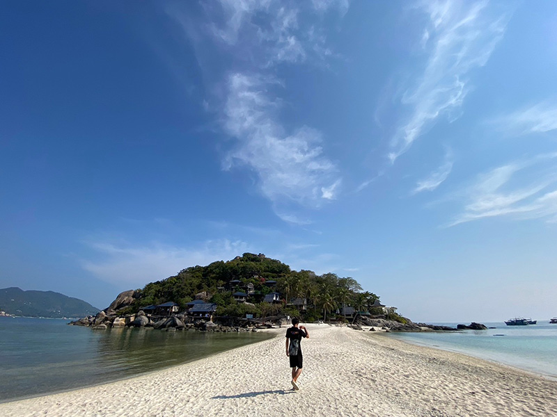 หาดทราย เกาะนางยวน