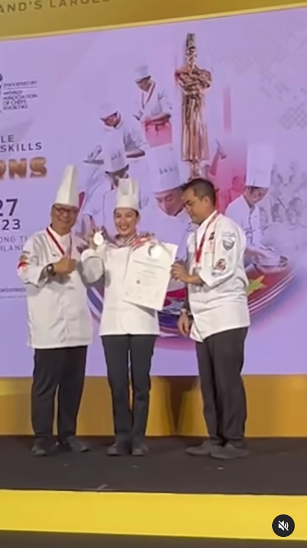 กระติ๊บ ชวัลกร แข่ง Professional chef ครั้งแรกในชีวิต คว้าเหรียญเงิน 