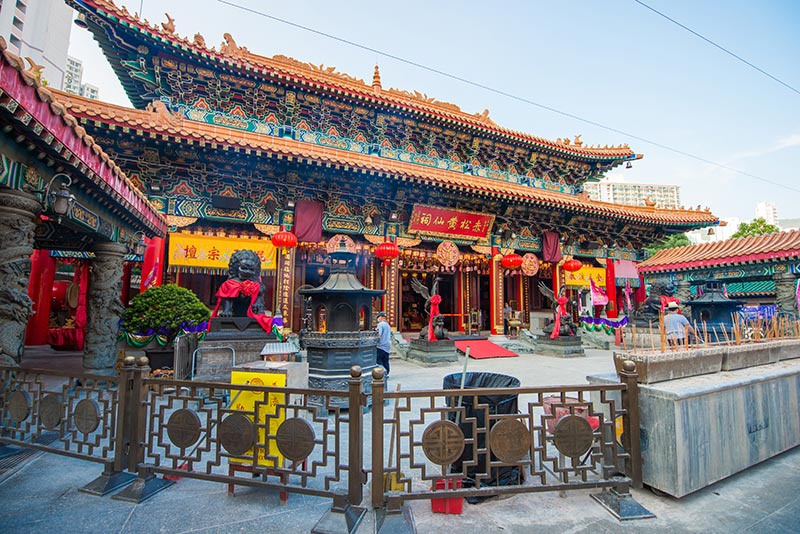 วัดหว่องไทซิน ไหว้พระฮ่องกง