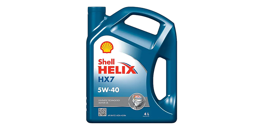 น้ำมันเครื่องเบนซิน Shell Helix HX7