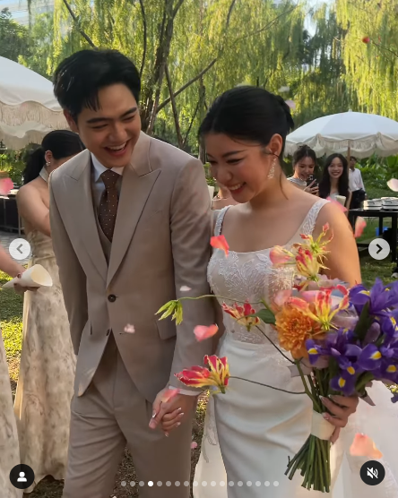 พี สาริษฐ์ พริมโรส แต่งงาน