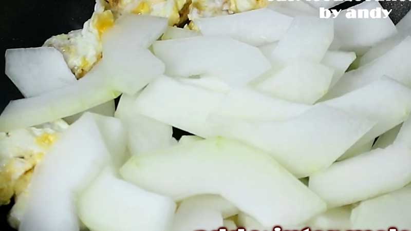 ฟักผัดไข่