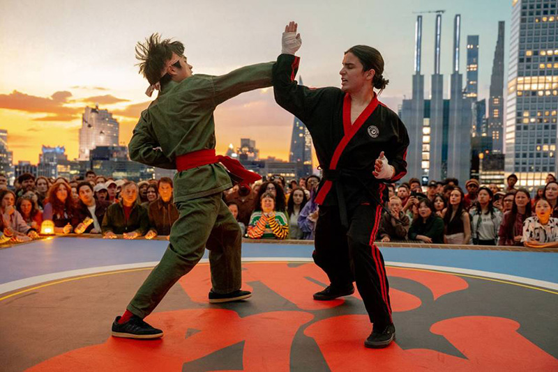 การผสมผสานกังฟูและคาราเต้ใน Karate Kid Legends
