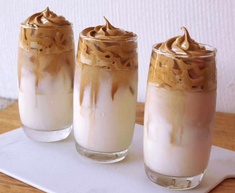 Frothy Coffee Milk