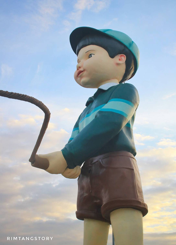 Squid Game Season 3 ลานคนเมือง เสาชิงช้า