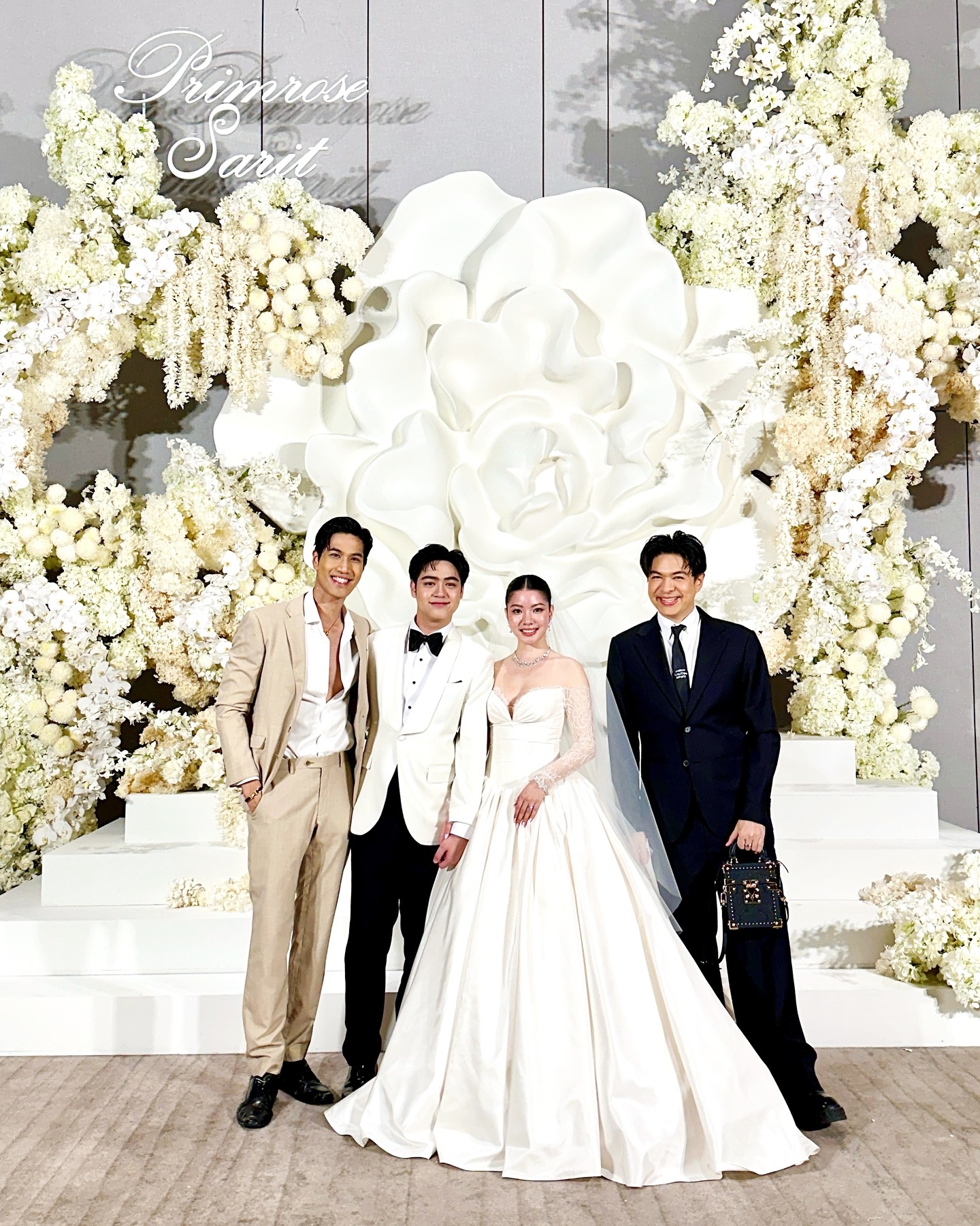 งานแต่ง พี สาริษฐ์ พริมโรส