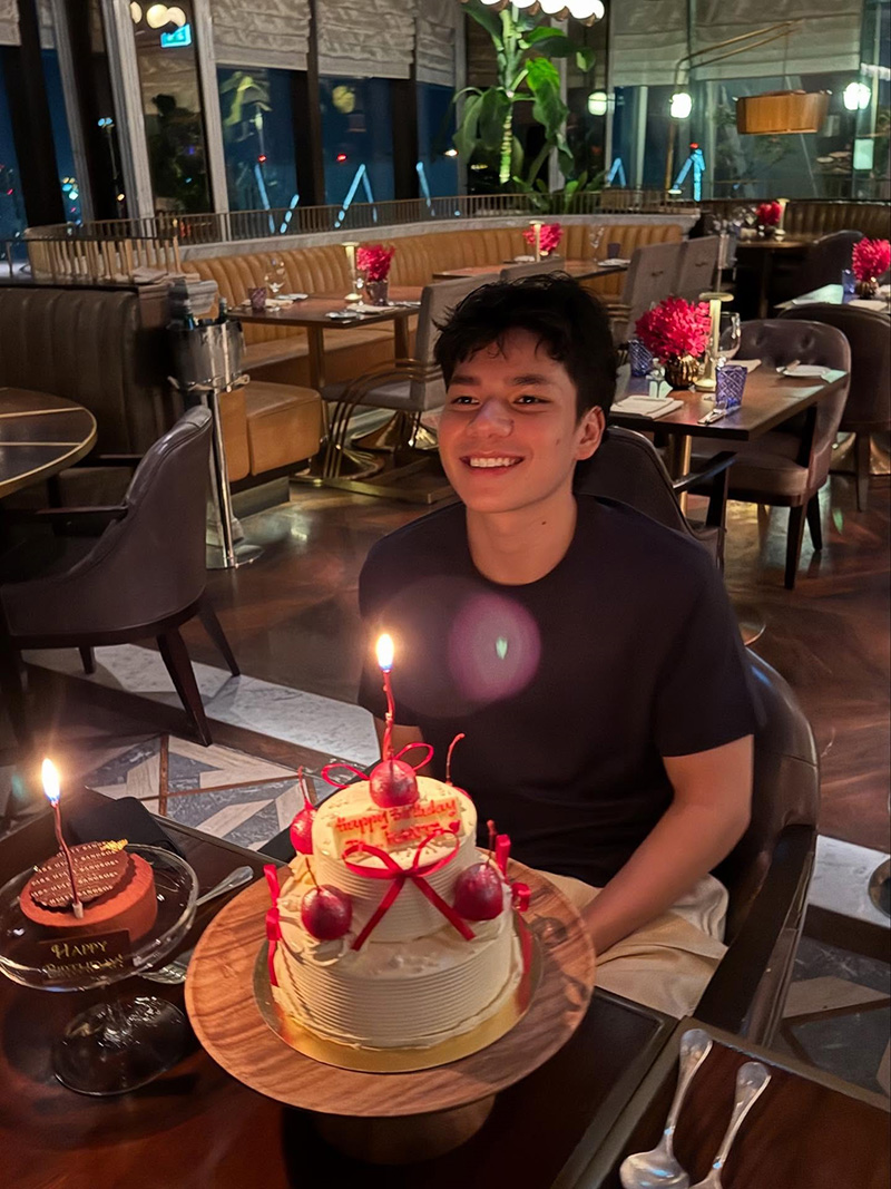 นุสบา HBD ลูกชาย น้องกันต์ วัย 18 ปี