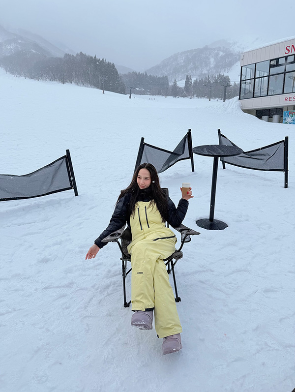 อั้ม พัชราภา สลัดผ้าแช่ออนเซ็นกลางหิมะ