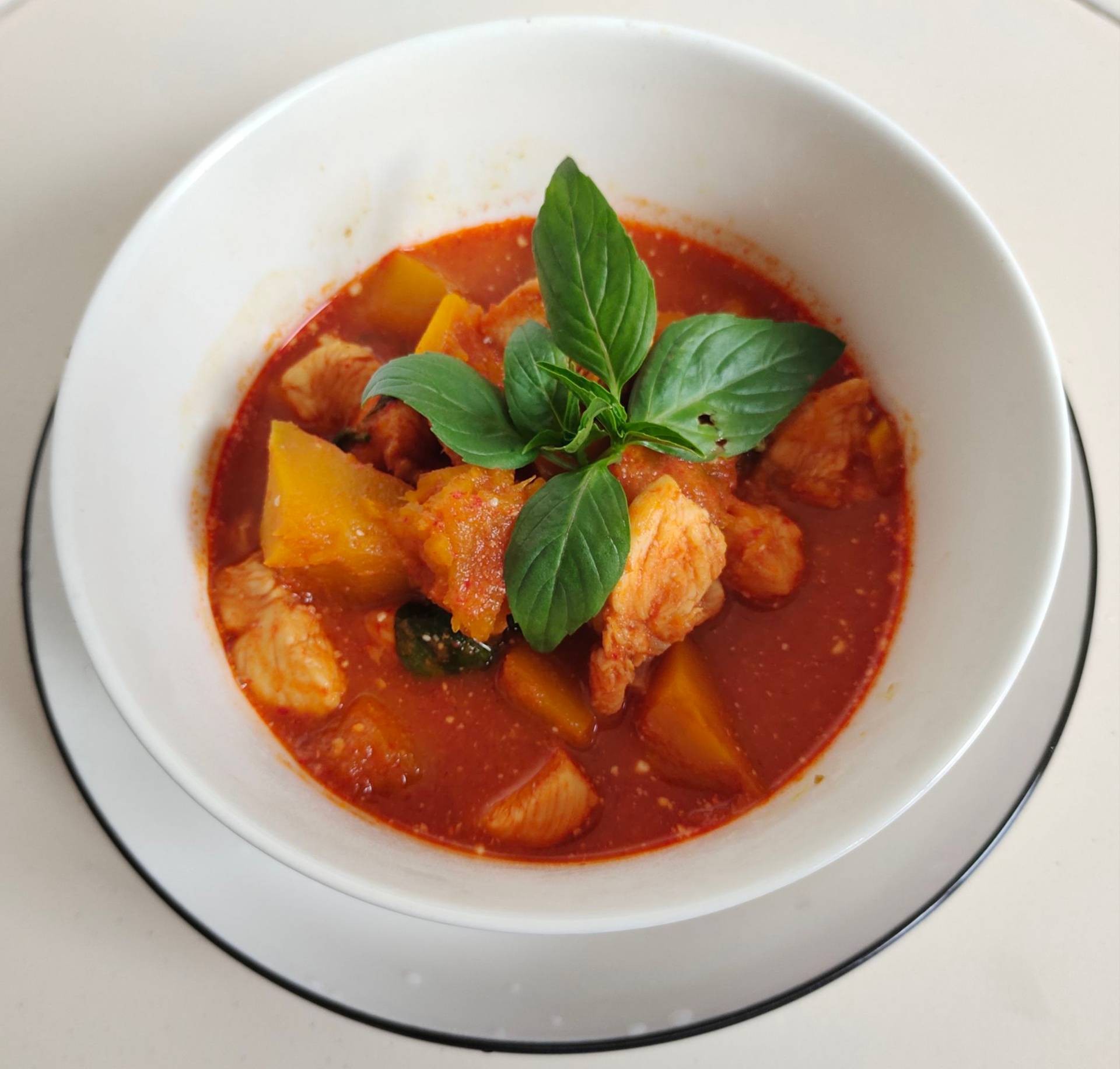 แกงเผ็ดฟักทอง