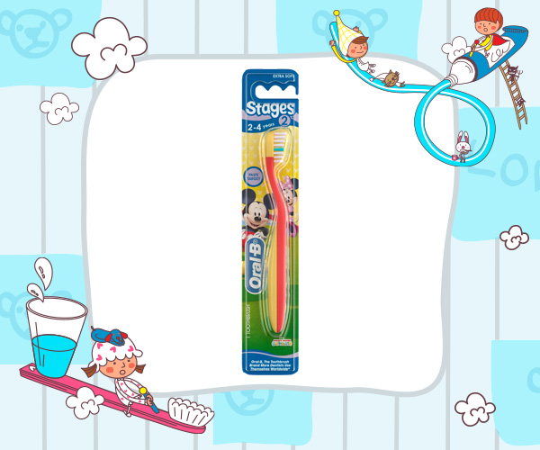 แปรงสีฟันเด็ก Oral-B Stages 2