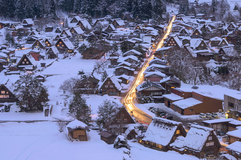 Shirakawago Light Up