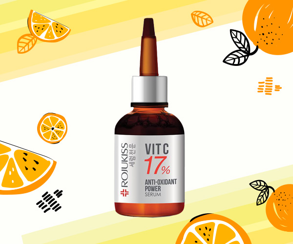 Rojukiss Vit C 17% Anti-Oxidant Power Serum เซรั่มวิตามินซี