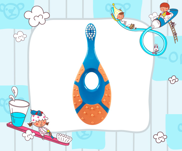 แปรงสีฟันเด็ก Jordan Step1