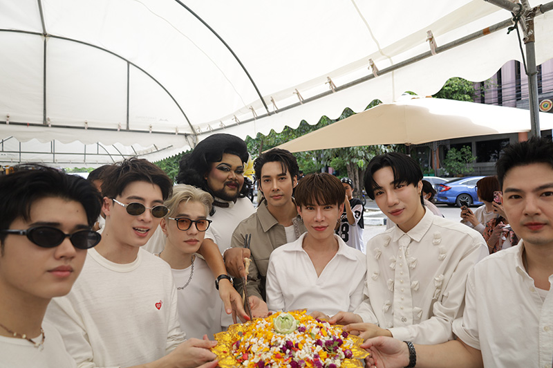 งานบวงสรวงหนัง พี่นาค 5 บรรยากาศ