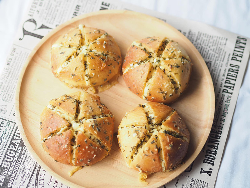 ร้านขนมปังกระทียมครีมชีส