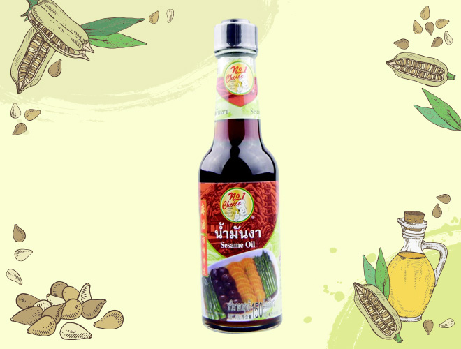 น้ำมันงา ยี่ห้อไหนดี น้ำมันงา เครื่องปรุง ทำอาหาร