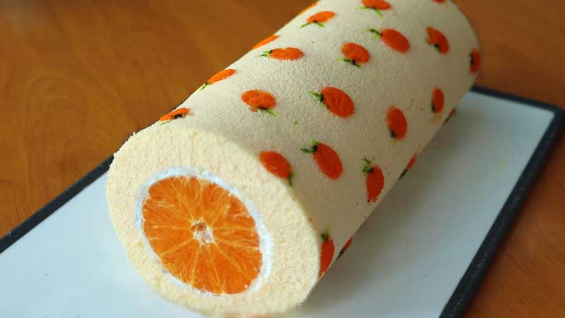 สูตรเค้กโรลลูกส้ม