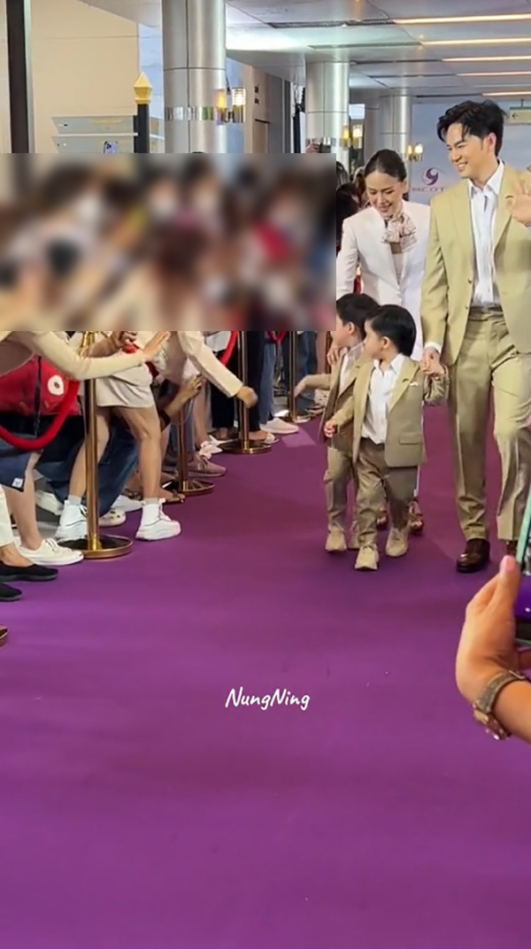 ดราม่า FC พุ่งจับมือ น้องธีร์ ลูกชาย บีม กวี ทำน้องตกใจ รีบสะบัดมือหนี