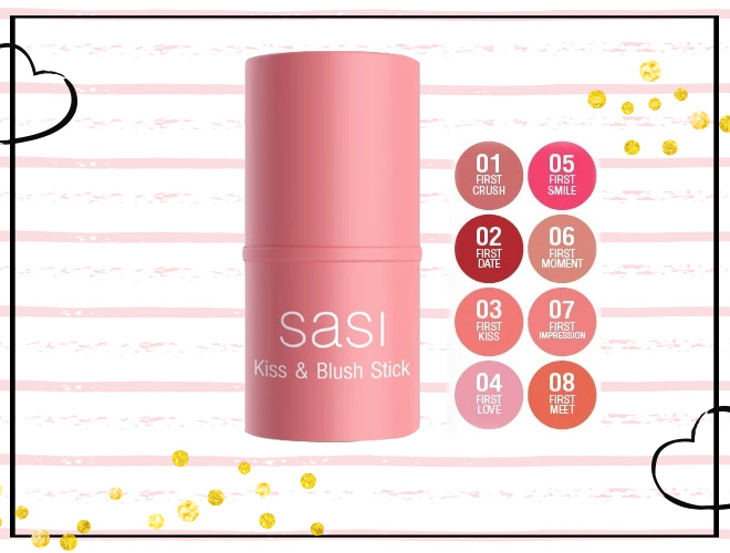 sasi บลัชออนปรุงจืด บลัชออน เครื่องสำอาง แต่งหน้า
