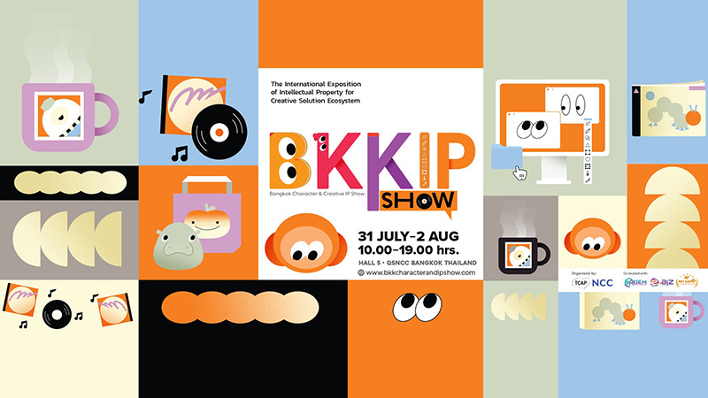 อีเวนต์และเทศกาลเดือนสิงหาคม 2568 งาน Bangkok Character & Creative IP Show 2025