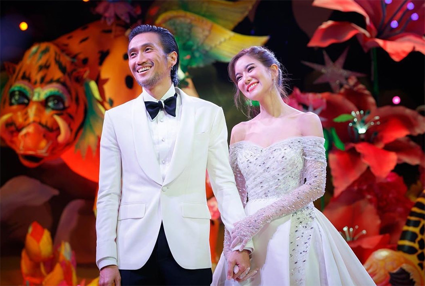 ก้อย รัชวิน, ชุดแต่งงาน