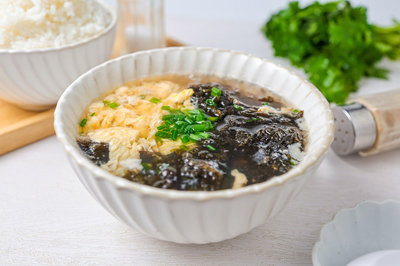 ซุปใสไข่ใส่สาหร่าย เมนูเด็กหอ เมนูงบน้อย เมนูอาหารทำง่าย สูตรอาหาร