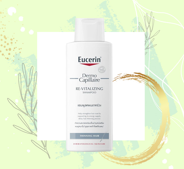 Eucerin Dermo Capillaire Re-Vitalizing Shampoo Thinning Hair ยาสระผมแก้ผมร่วง