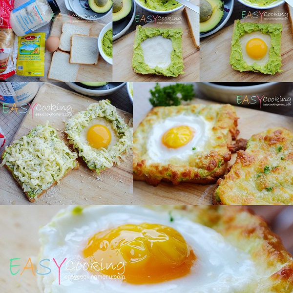 ขนมปังอะโวคาโคอบชีส 