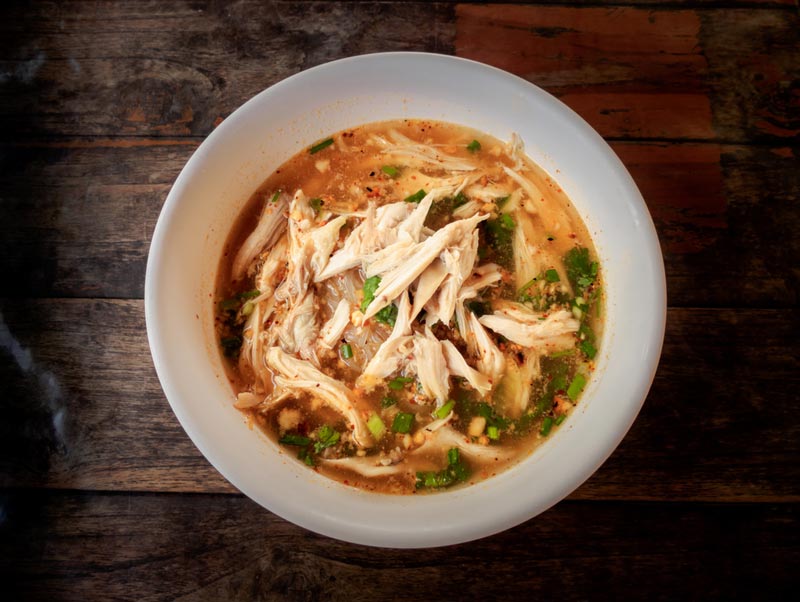 ก๋วยเตี๋ยวไก่ฉีก