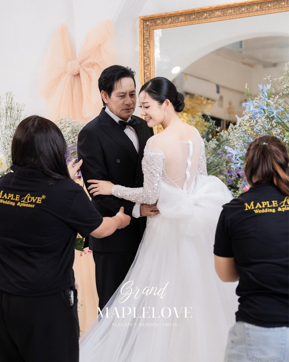 ทับทิม ไทด์ สวมชุดแต่งงาน ถ่ายภาพพรีเวดดิ้งสุดโรแมนติก