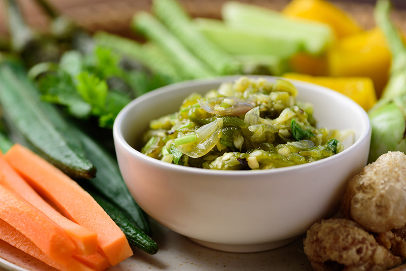 น้ำพริกหนุ่มเจ สูตรน้ำพริกเจ