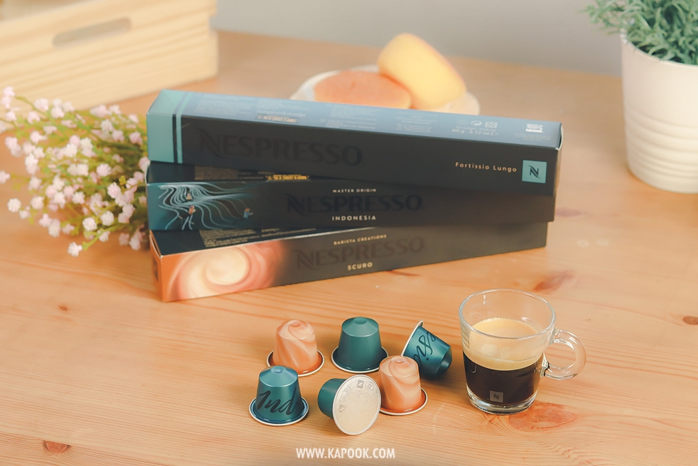 แพ็คเกจกาแฟแคปซูล Nespresso Capsule