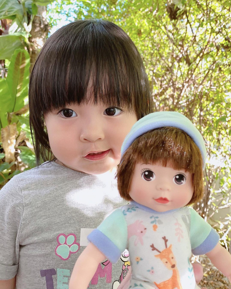 น้องเพิร์ล ลูกสาว แพมแพม ดาราธิป