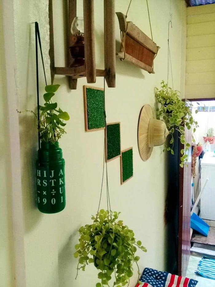 จัดสวนหน้าบ้านตึกแถว