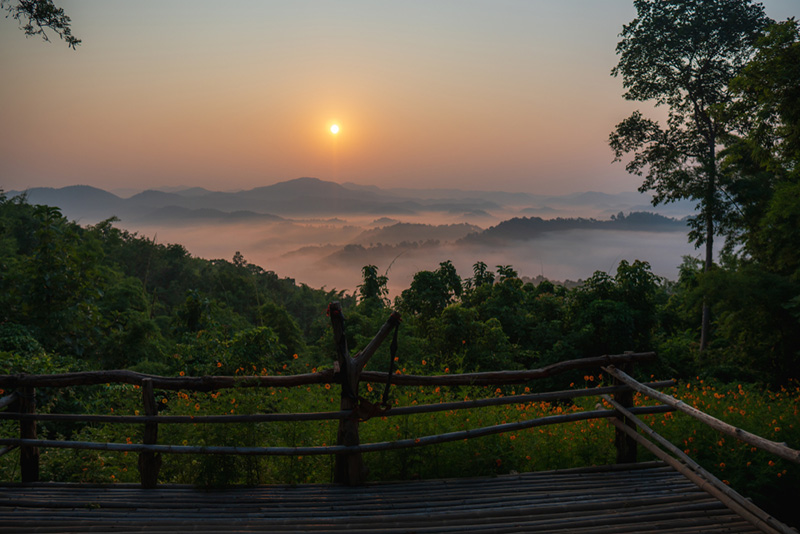 ที่เที่ยวปลายฝนต้นหนาว บ้านตาต้นจั่น