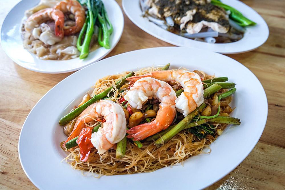 ร้านหมี่ผัดกระเฉด