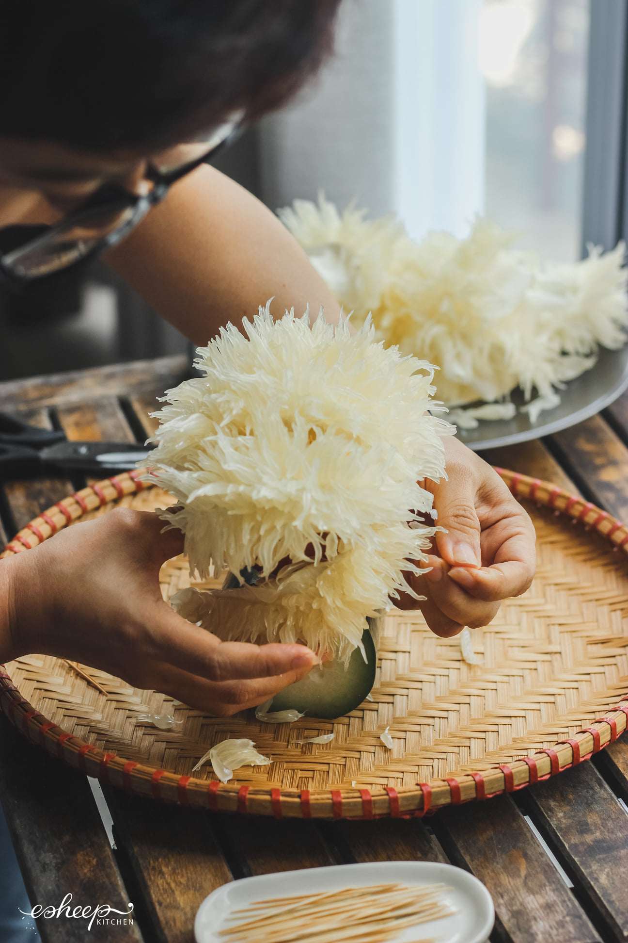 ปอกส้มโอ