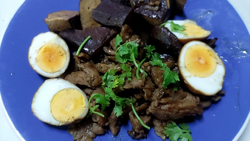 พะโล้แห้ง สูตรอาหาร เมนูอาหารไทย