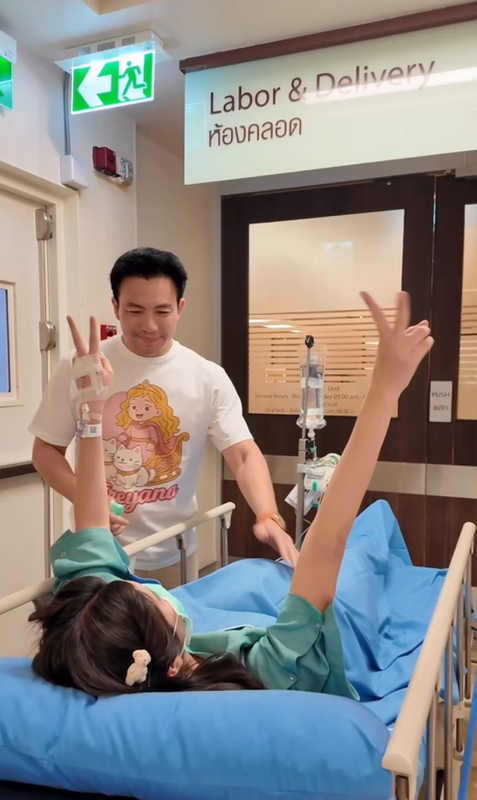 น้องออน คลอดลูกคนแรก น้อง FREYANA