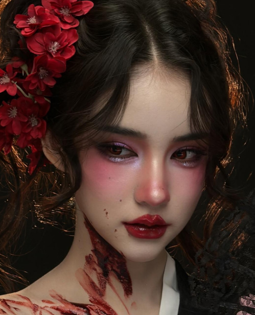 แต่งหน้าฮาโลวีน