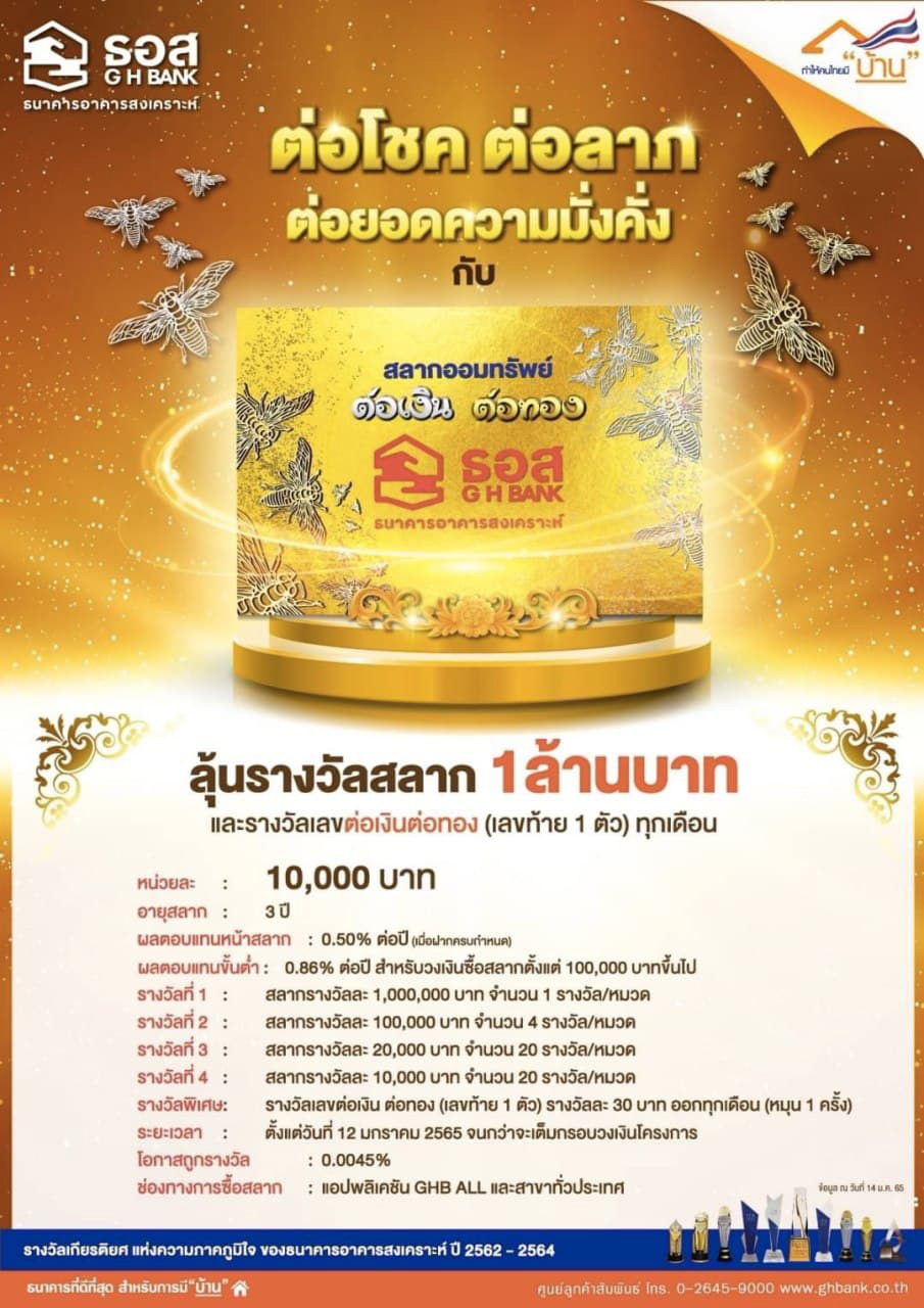 สลากออมทรัพย์ ธอส.