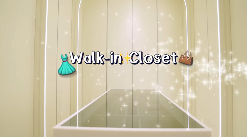บ้าน นิวเคลียร์ walkin closet